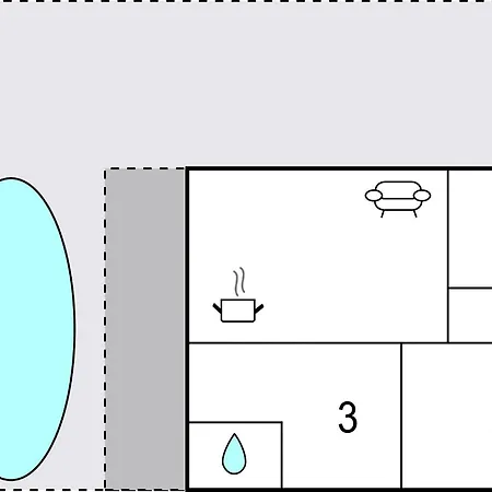 בית נופש Cozy In With Outdoor Swimming Pool *